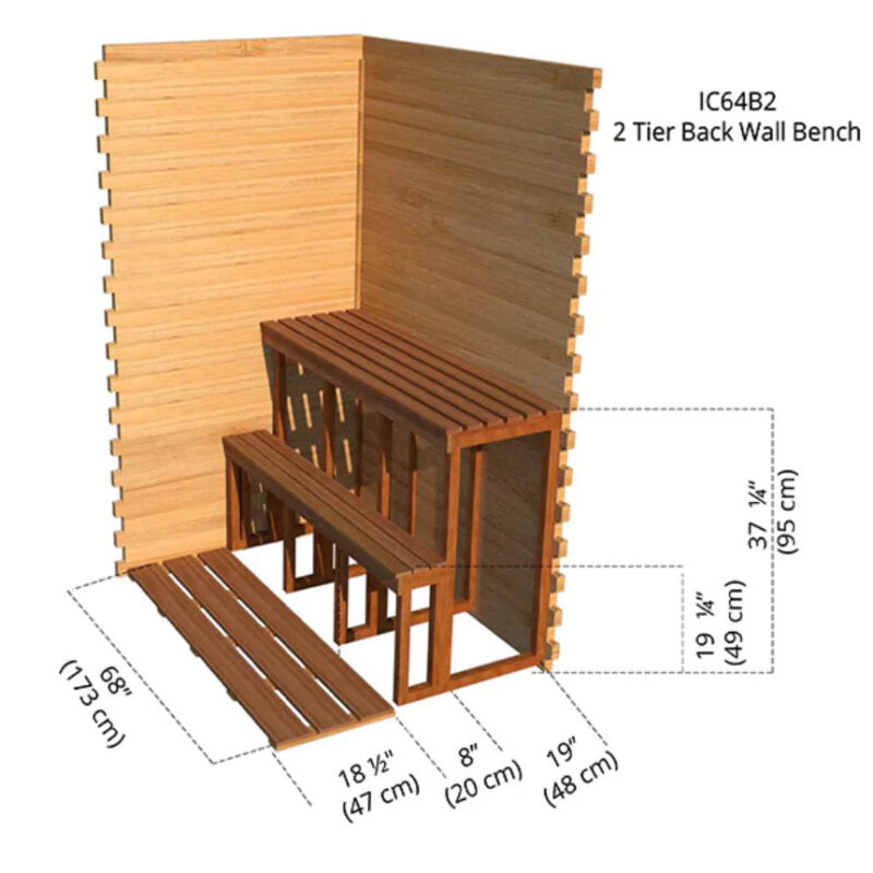 Dundalk – 4’x6′ Indoor Cabin Sauna - Image 5