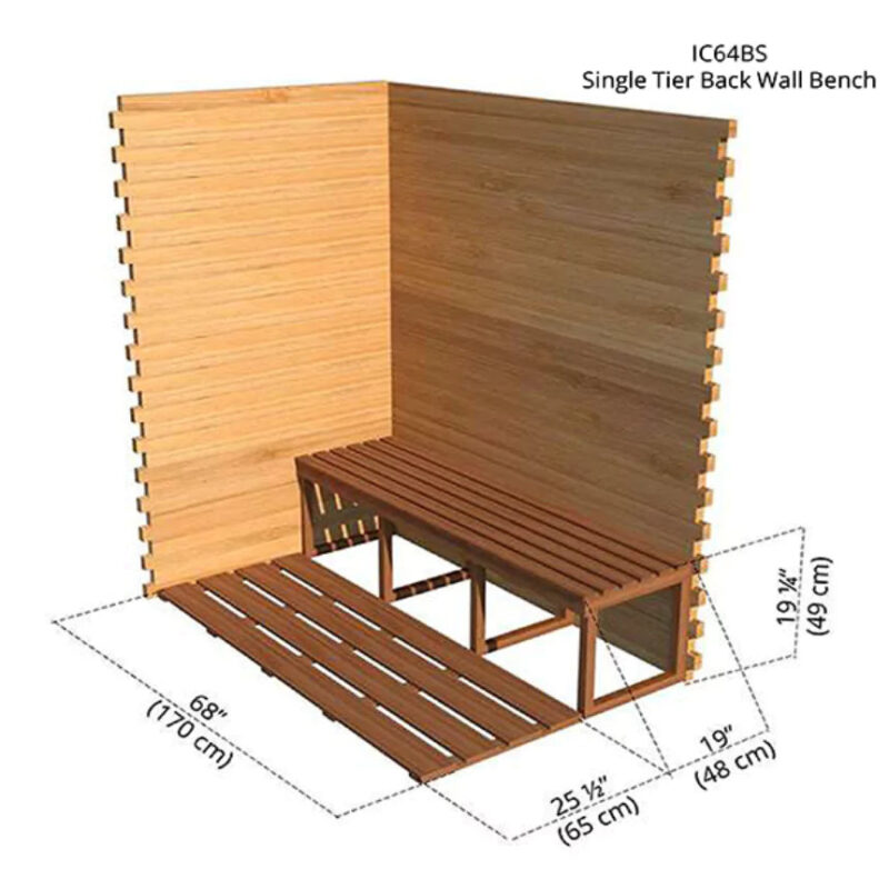 Dundalk – 4’x6′ Indoor Cabin Sauna - Image 8
