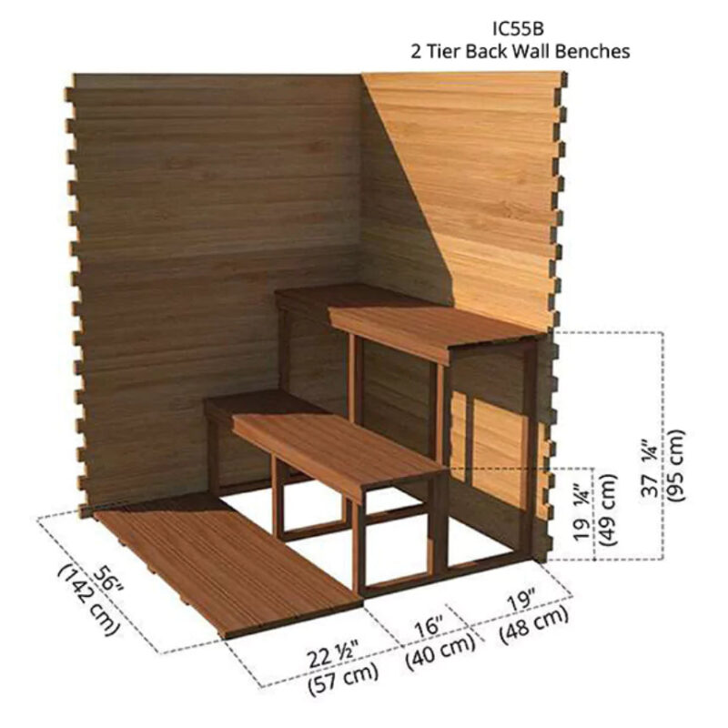 Dundalk – 5’x5′ Indoor Cabin Sauna - Image 6