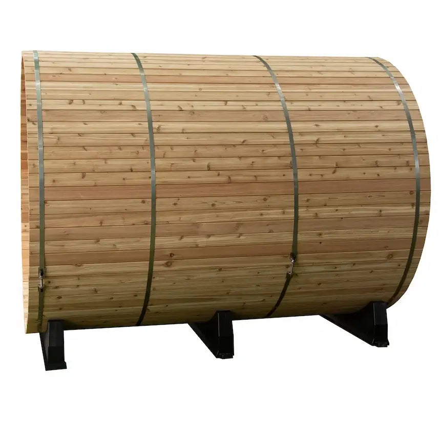 Almost Heaven 6′ x 7′ Kenova 4-6 person Barrel Sauna - Image 3