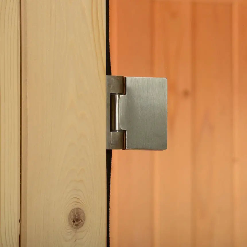 Almost Heaven 7′ x 8′ Lewisburg 6-person Cedar Barrel Sauna - Image 5