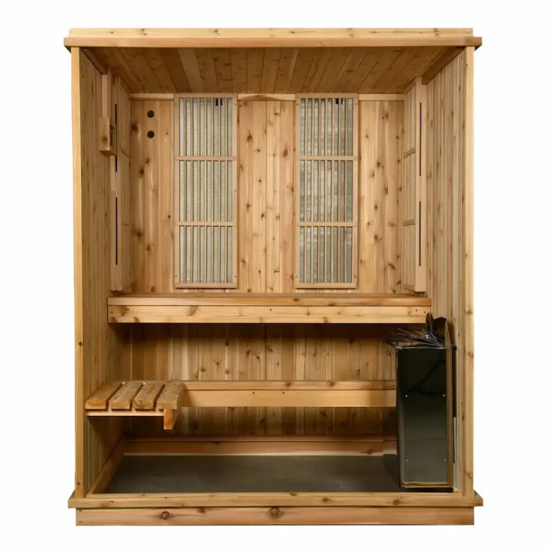 Almost Heaven Madison 2-3 Person Indoor Sauna - Image 2