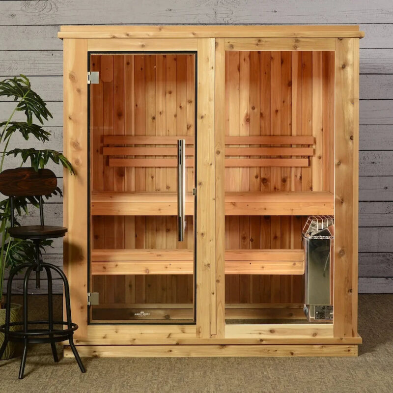 Almost Heaven Rainelle 4 Person Indoor Sauna - Image 7