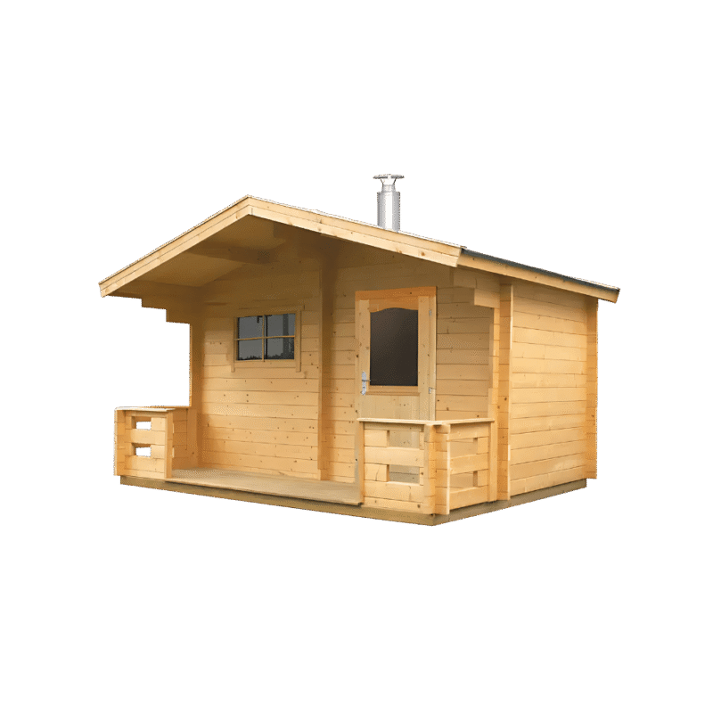 Almost Heaven Appalachia 6-Person Cabin Sauna