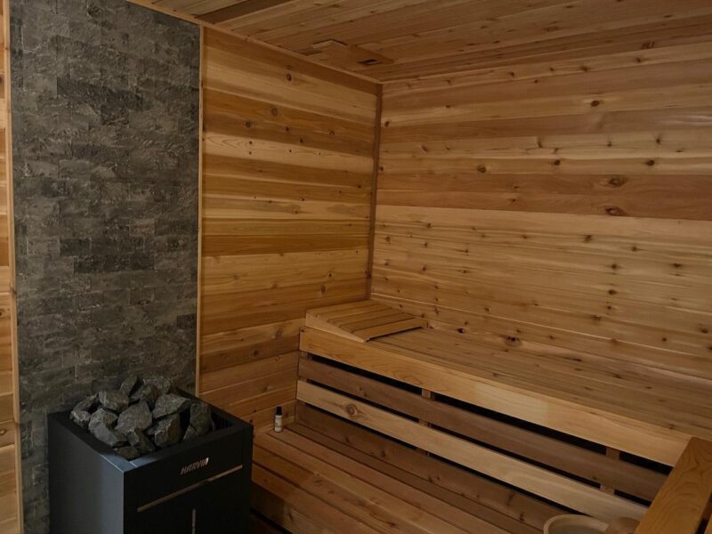 Custom Indoor Cedro Sauna™ The Hamptons 6’x6’ cut to your precise dimensions - Image 3