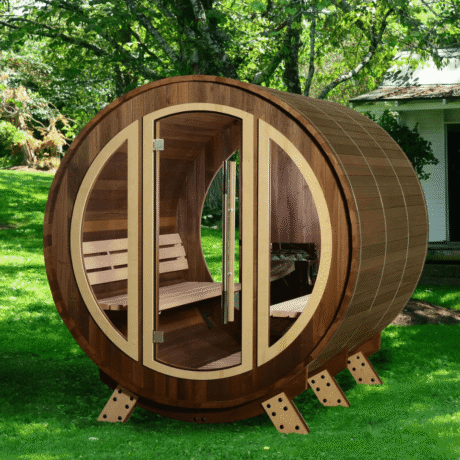 Phoenix – 6 Person Luxury Barrel Sauna