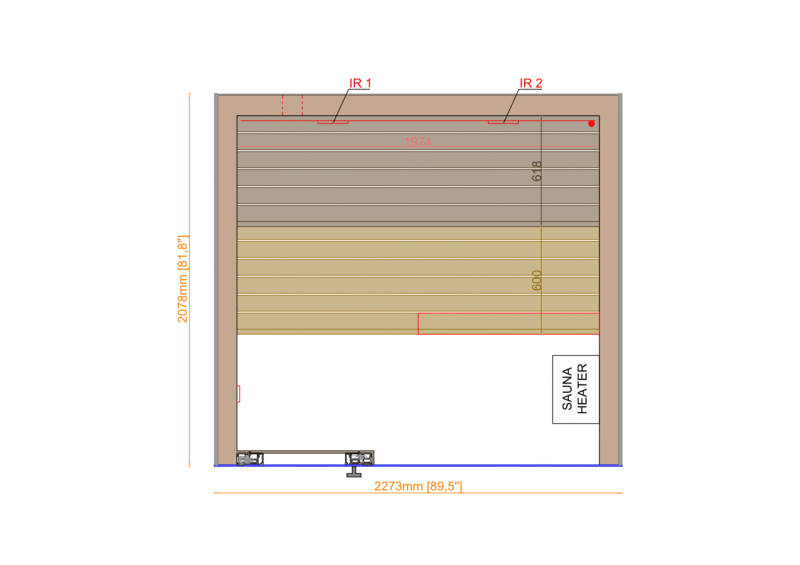 ThermaSol Spectra Sauna Cabin - Image 5