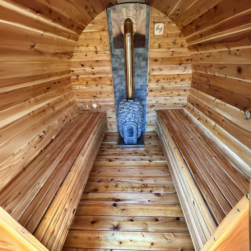 Heritage Mobile Sauna Trailer - Image 9