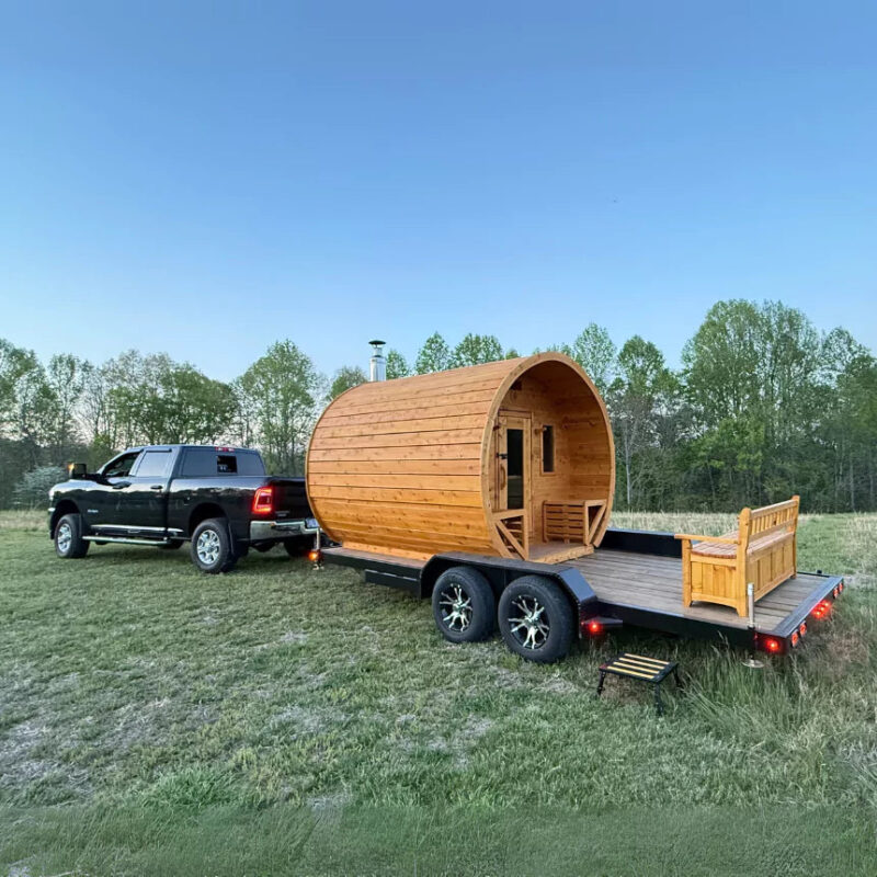 Heritage Mobile Sauna Trailer - Image 11