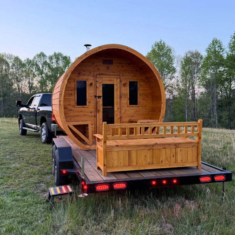 Heritage Mobile Sauna Trailer - Image 2