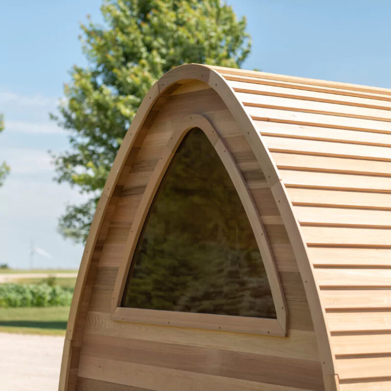 Dundalk 8′ x 7′ POD Clear Cedar Sauna - Image 7