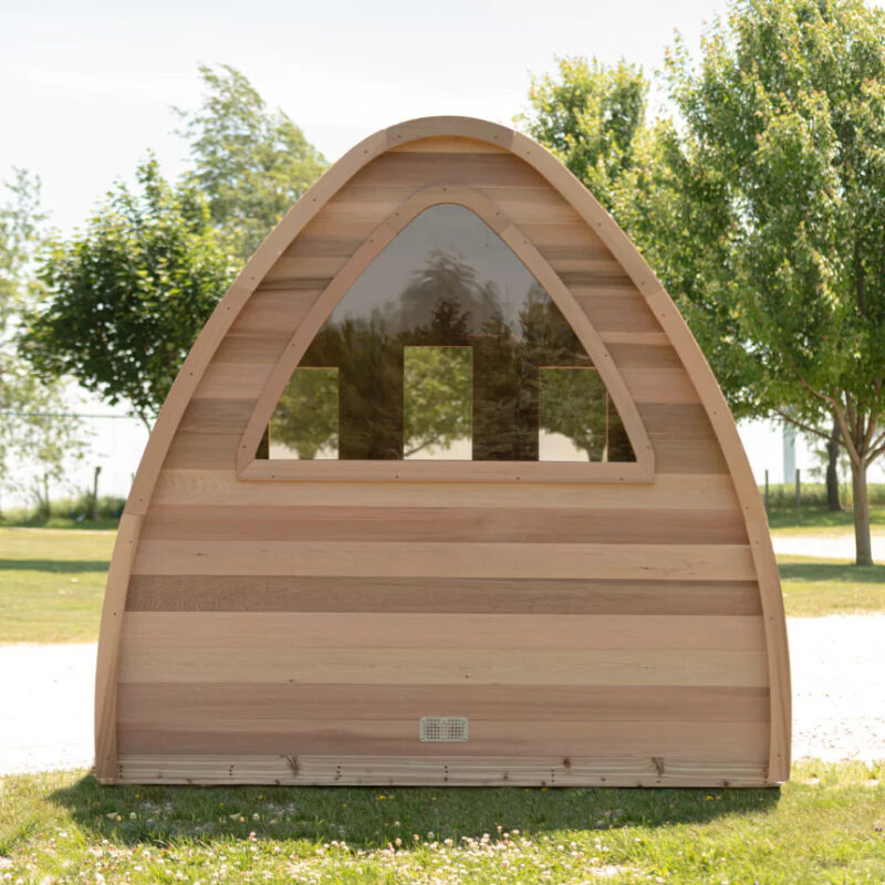 Dundalk 8′ x 7′ POD Clear Cedar Sauna - Image 8