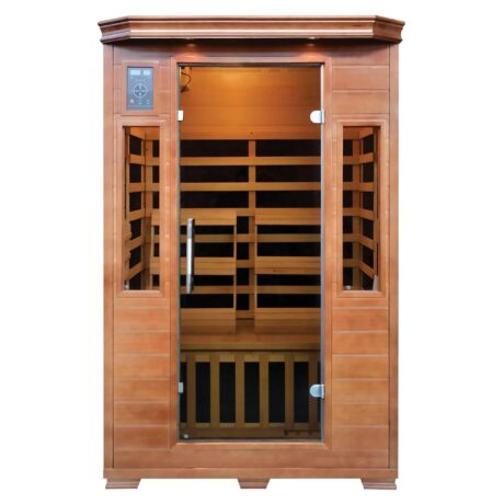Majestic 2 Person Hemlock Carbon Infrared Sauna