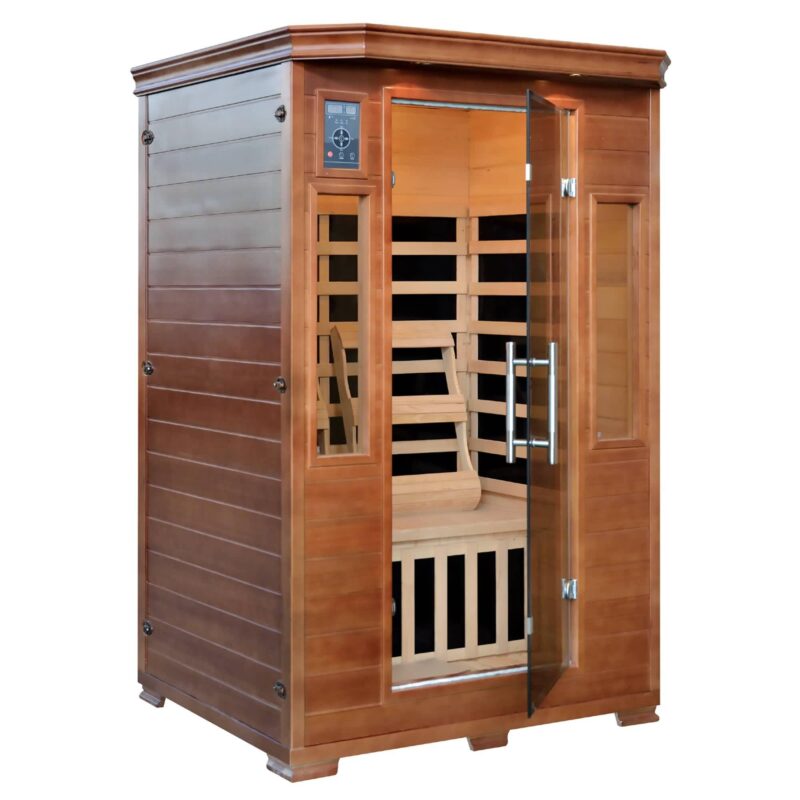 Majestic 2 Person Hemlock Carbon Infrared Sauna - Image 5