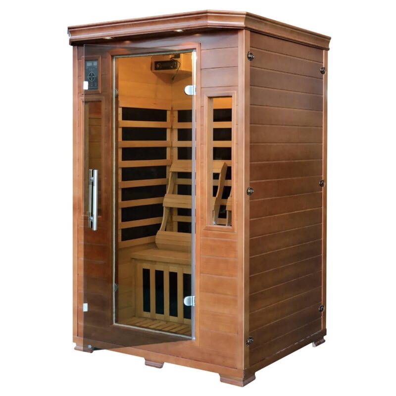 Majestic 2 Person Hemlock Carbon Infrared Sauna - Image 4