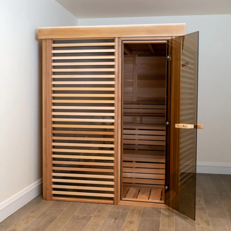 Dundalk Pure Cube PU550 Indoor Saunas – Clear Cedar - Image 7