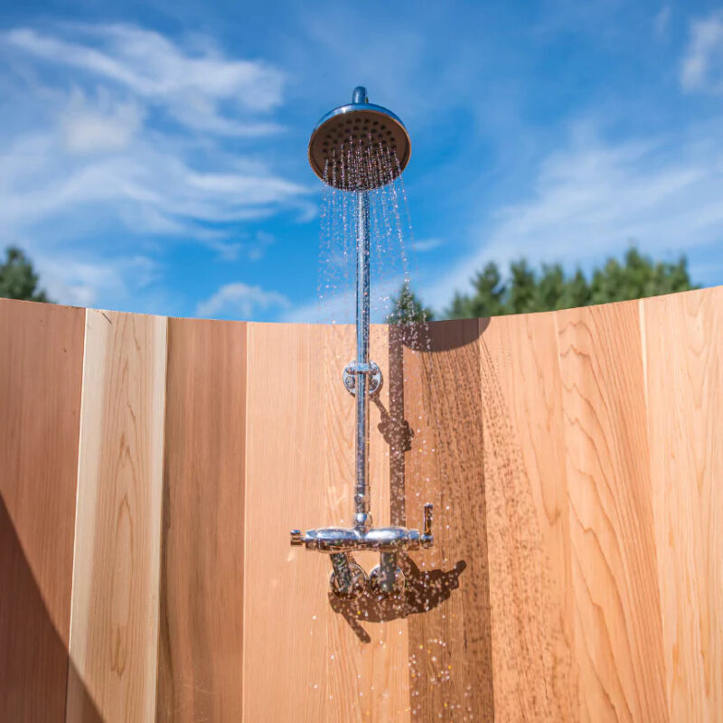 Dundalk Rainbow Barrel Outdoor Shower - Image 5