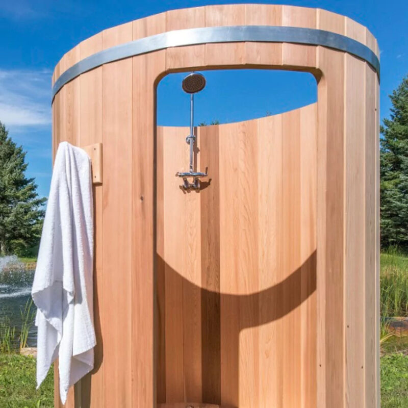 Dundalk Rainbow Barrel Outdoor Shower - Image 4