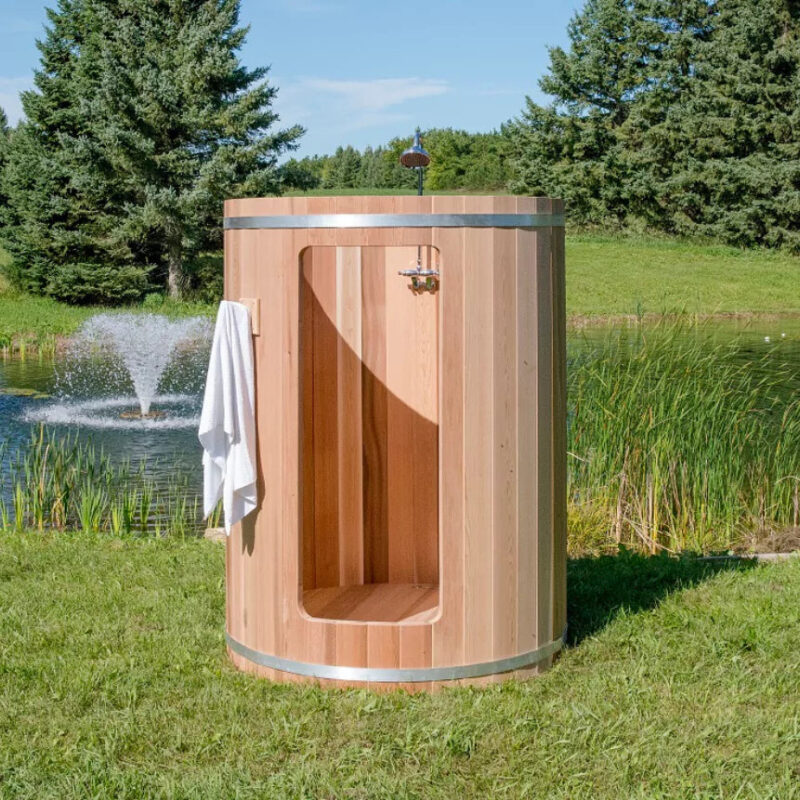 Dundalk Rainbow Barrel Outdoor Shower - Image 3
