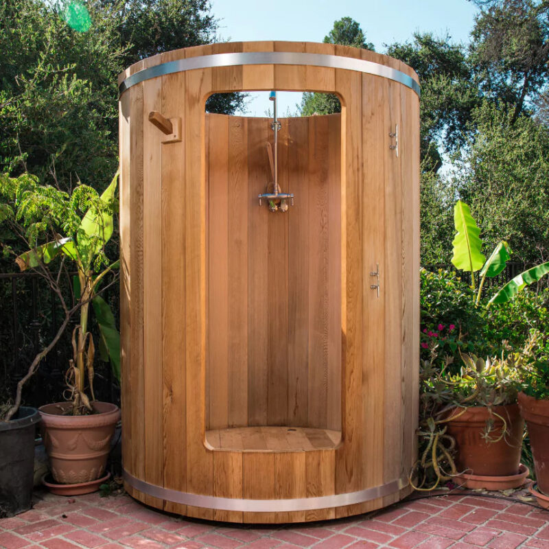 Dundalk Rainbow Barrel Outdoor Shower - Image 2