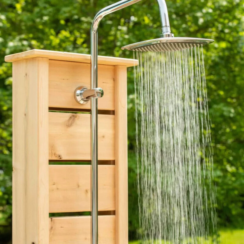 Dundalk Canadian Timber Sierra Pillar Shower - Image 3