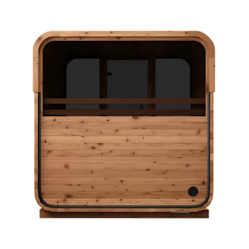 Thermory Large Square Sauna No. 40 (With Wide Back Window) - Image 4